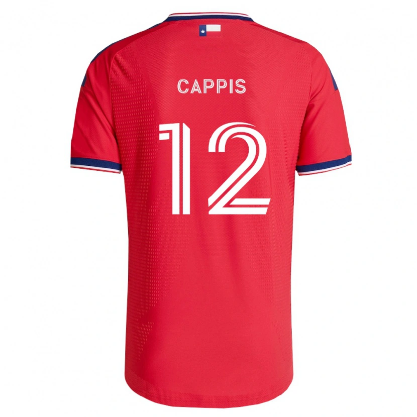 Danxen Kinder Christian Cappis #12 Rot Blau Weiß Heimtrikot Trikot 2026/27 T-Shirt Schweiz