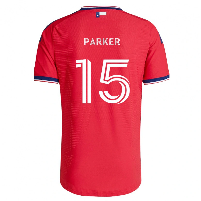 Danxen Kinder Isaiah Parker #15 Rot Blau Weiß Heimtrikot Trikot 2026/27 T-Shirt Schweiz