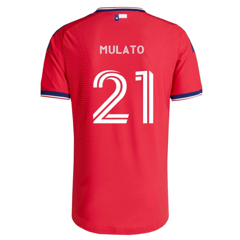 Danxen Kinder José Mulato #21 Rot Blau Weiß Heimtrikot Trikot 2026/27 T-Shirt Schweiz