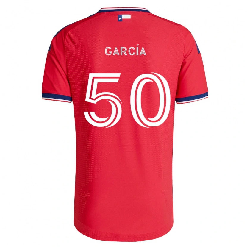 Danxen Kinder Diego García #50 Rot Blau Weiß Heimtrikot Trikot 2026/27 T-Shirt Schweiz