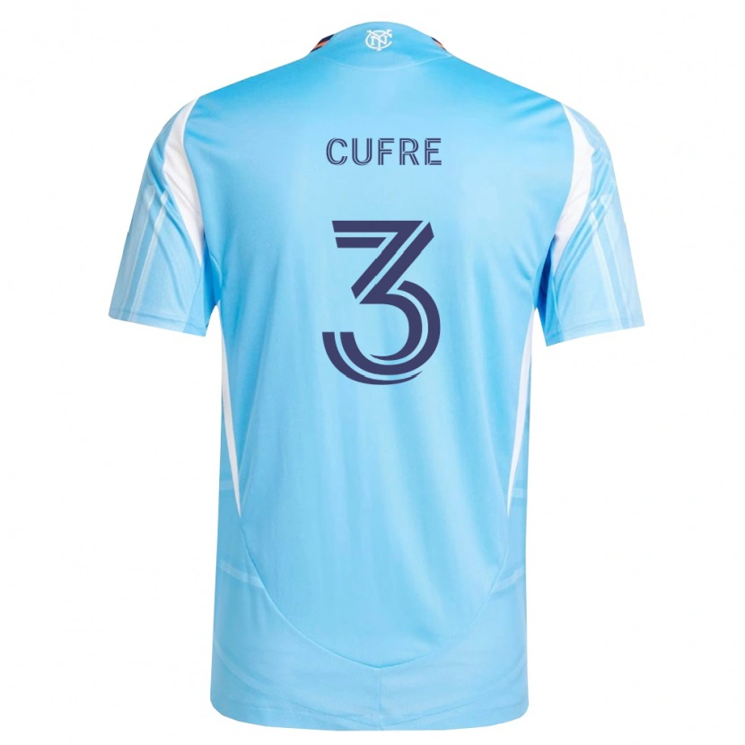 Danxen Kinder Braian Cufré #3 Himmelblau Weiß Heimtrikot Trikot 2026/27 T-Shirt Schweiz