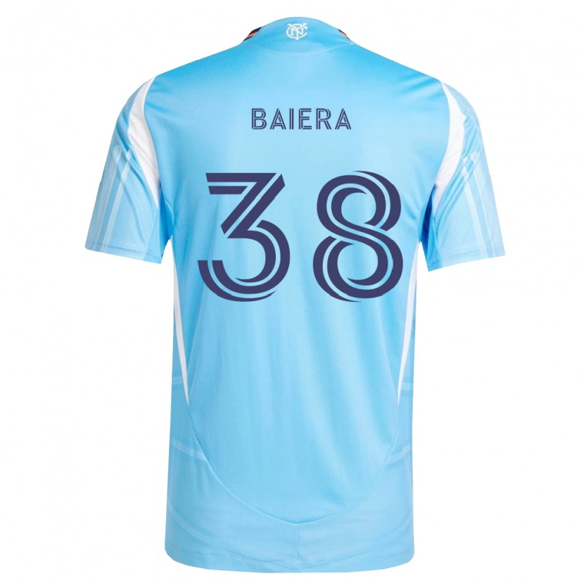 Danxen Kinder Drew Baiera #38 Himmelblau Weiß Heimtrikot Trikot 2026/27 T-Shirt Schweiz