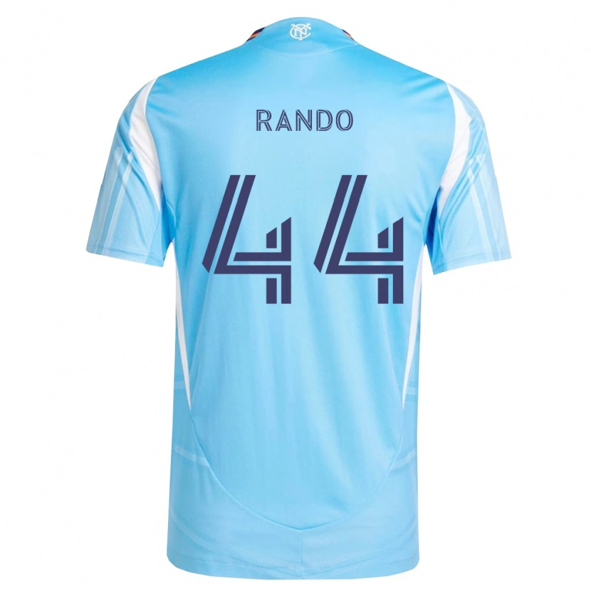 Danxen Kinder Alex Rando #44 Himmelblau Weiß Heimtrikot Trikot 2026/27 T-Shirt Schweiz