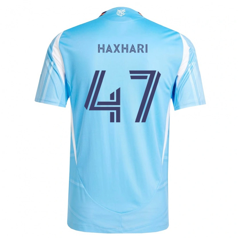 Danxen Kinder Klevis Haxhari #47 Himmelblau Weiß Heimtrikot Trikot 2026/27 T-Shirt Schweiz