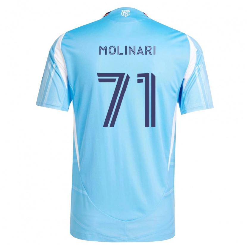 Danxen Kinder Peter Molinari #71 Himmelblau Weiß Heimtrikot Trikot 2026/27 T-Shirt Schweiz