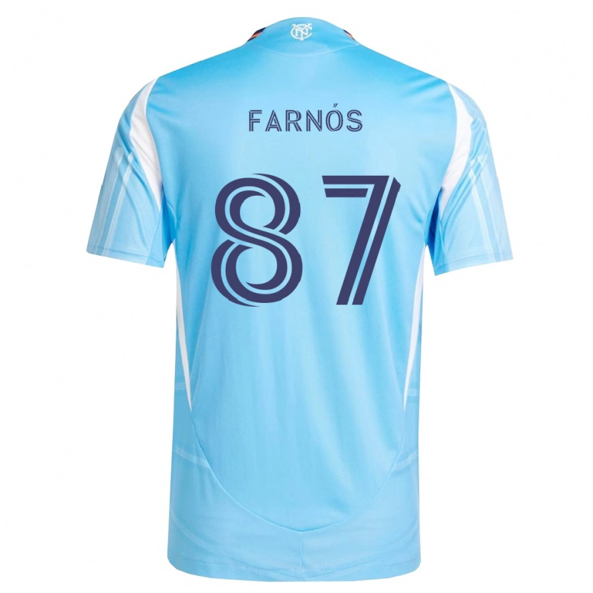 Danxen Kinder Arnau Farnós #87 Himmelblau Weiß Heimtrikot Trikot 2026/27 T-Shirt Schweiz