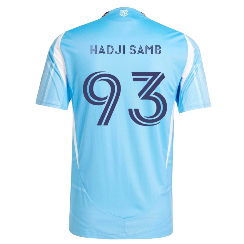 Danxen Kinder El Hadji Samb #93 Himmelblau Weiß Heimtrikot Trikot 2026/27 T-Shirt Schweiz