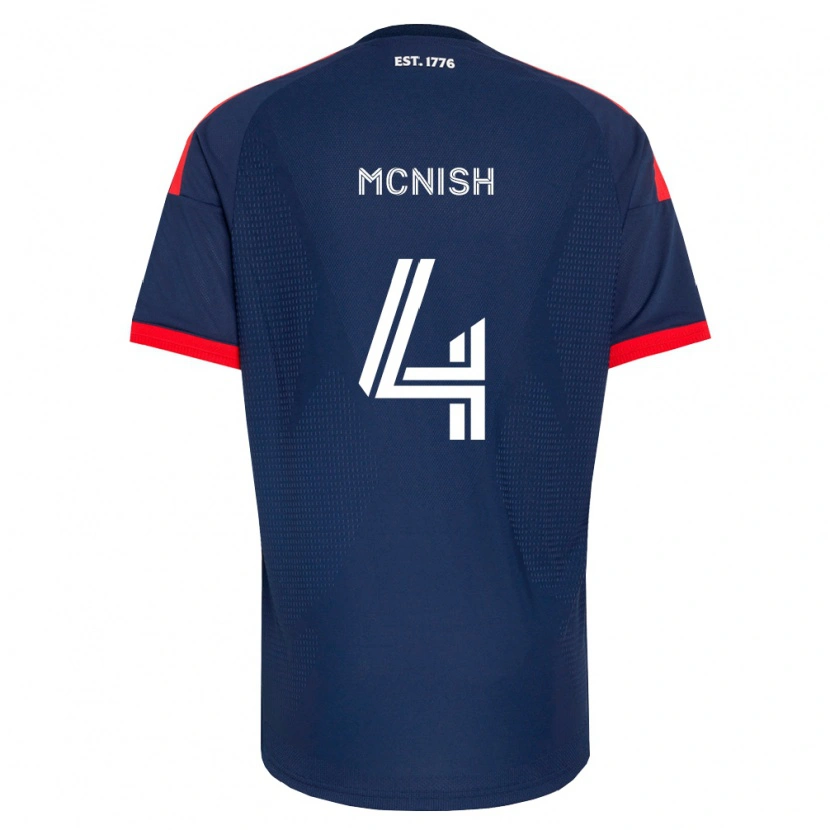 Danxen Kinder Sheridan Mcnish #4 Königsblau Rot Weiß Heimtrikot Trikot 2026/27 T-Shirt Schweiz