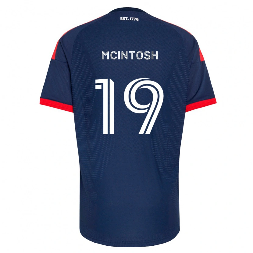 Danxen Kinder Damario Mcintosh #19 Königsblau Rot Weiß Heimtrikot Trikot 2026/27 T-Shirt Schweiz