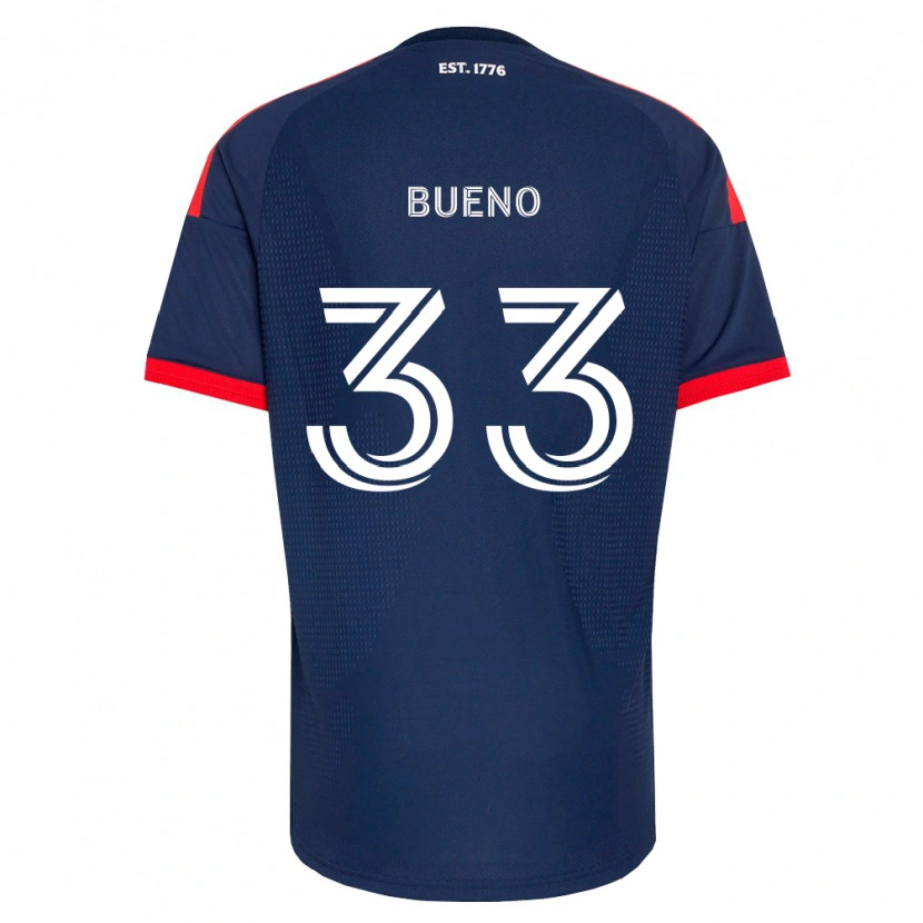 Danxen Kinder Brandonn Bueno #33 Königsblau Rot Weiß Heimtrikot Trikot 2026/27 T-Shirt Schweiz
