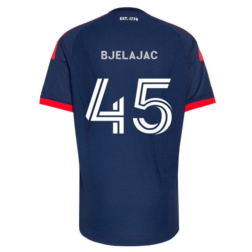 Danxen Kinder Andrej Bjelajac #45 Königsblau Rot Weiß Heimtrikot Trikot 2026/27 T-Shirt Schweiz