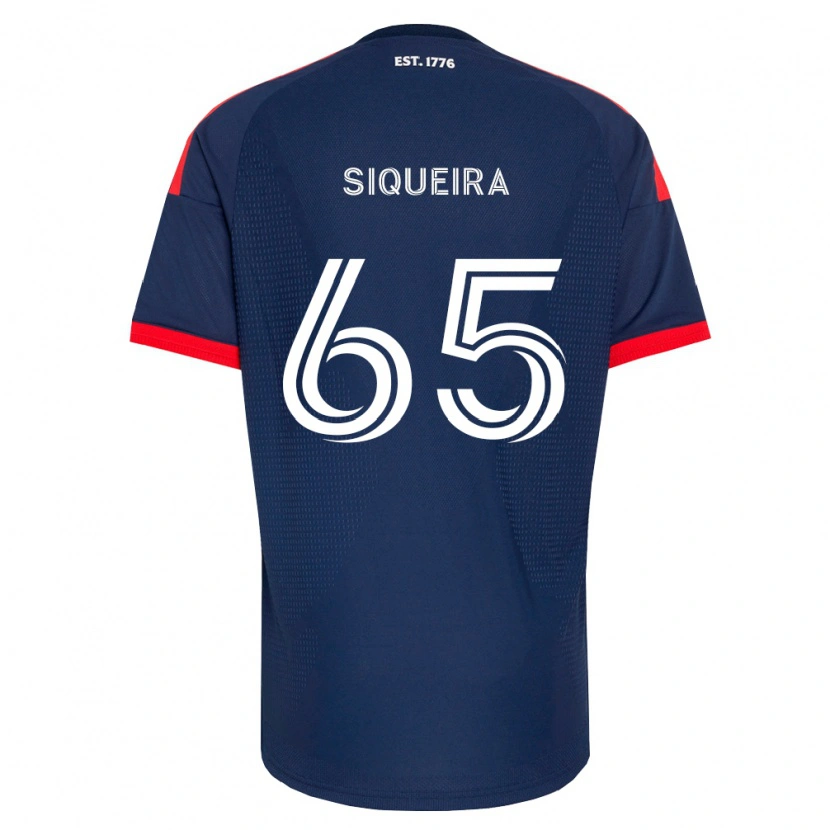 Danxen Kinder Judah Siqueira #65 Königsblau Rot Weiß Heimtrikot Trikot 2026/27 T-Shirt Schweiz