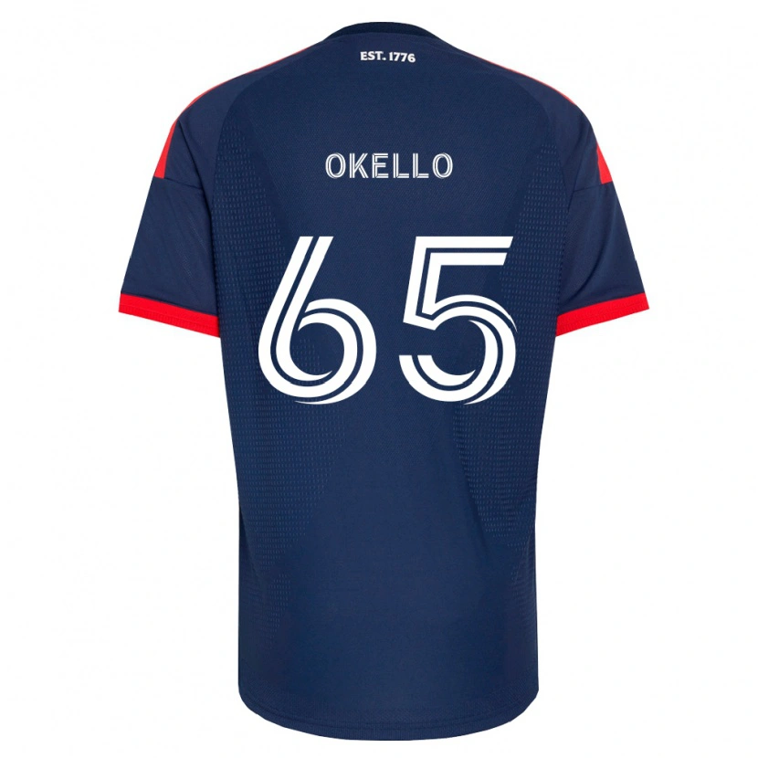 Danxen Kinder Noble Okello #65 Königsblau Rot Weiß Heimtrikot Trikot 2026/27 T-Shirt Schweiz