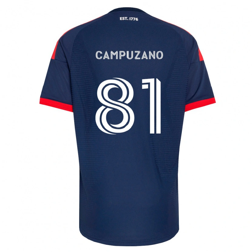 Danxen Kinder Nico Campuzano #81 Königsblau Rot Weiß Heimtrikot Trikot 2026/27 T-Shirt Schweiz