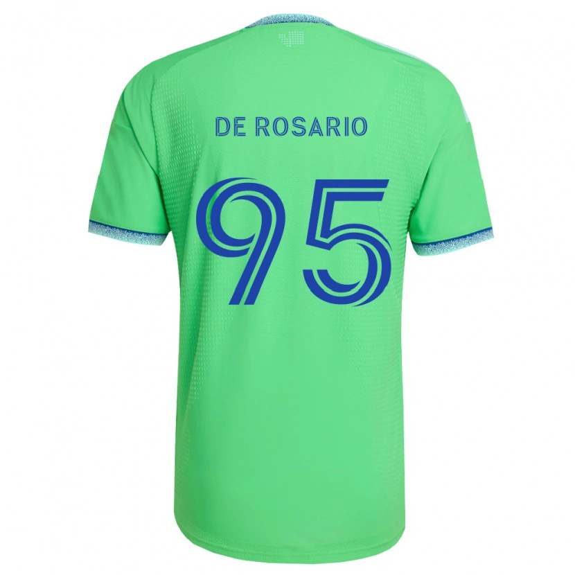 Danxen Kinder Osaze De Rosario #95 Grün Hellblau Heimtrikot Trikot 2026/27 T-Shirt Schweiz