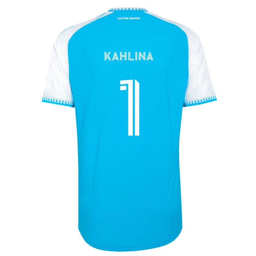 Danxen Kinder Kristijan Kahlina #1 Himmelblau Weiß Schwarz Heimtrikot Trikot 2026/27 T-Shirt Schweiz