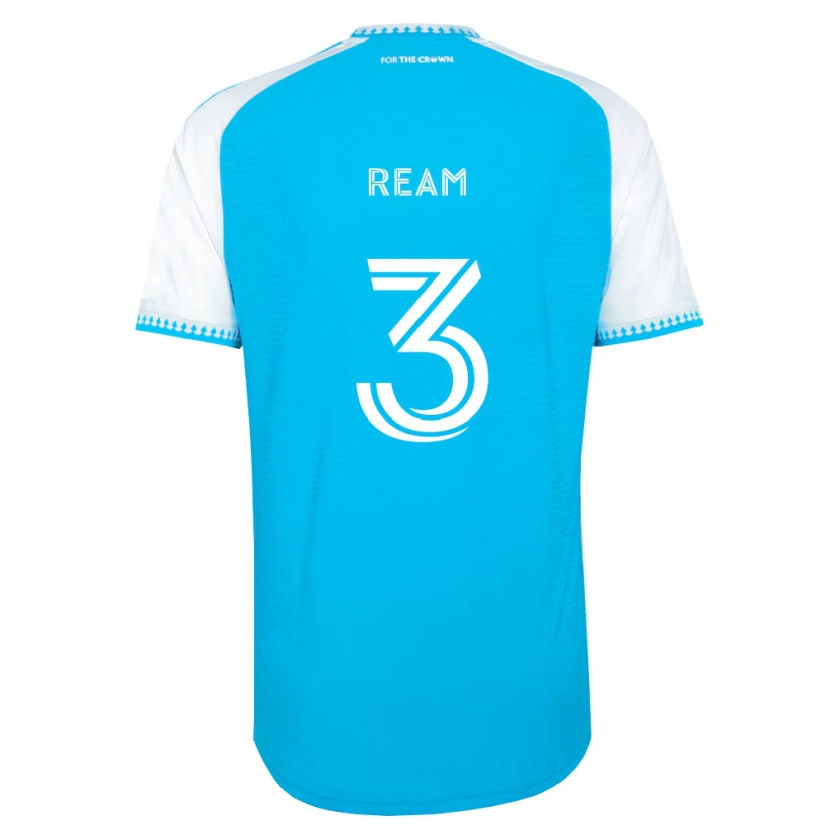 Danxen Kinder Tim Ream #3 Himmelblau Weiß Schwarz Heimtrikot Trikot 2026/27 T-Shirt Schweiz