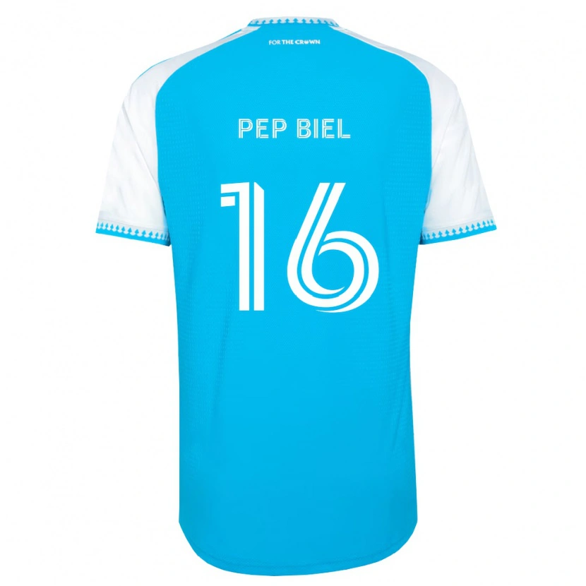 Danxen Kinder Pep Biel #16 Himmelblau Weiß Schwarz Heimtrikot Trikot 2026/27 T-Shirt Schweiz