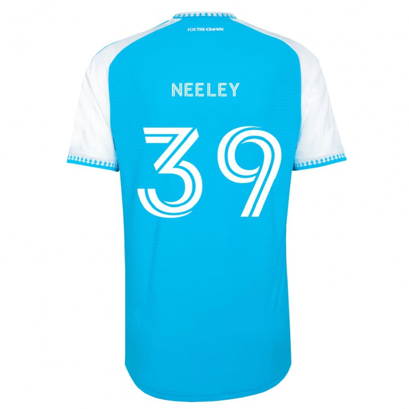 Danxen Kinder Jack Neeley #39 Himmelblau Weiß Schwarz Heimtrikot Trikot 2026/27 T-Shirt Schweiz