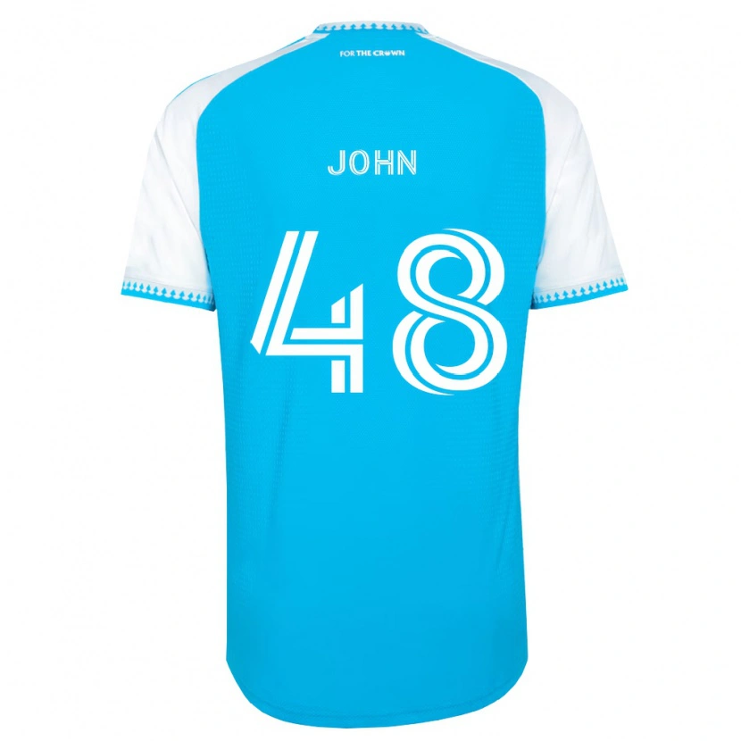 Danxen Kinder Aron John #48 Himmelblau Weiß Schwarz Heimtrikot Trikot 2026/27 T-Shirt Schweiz
