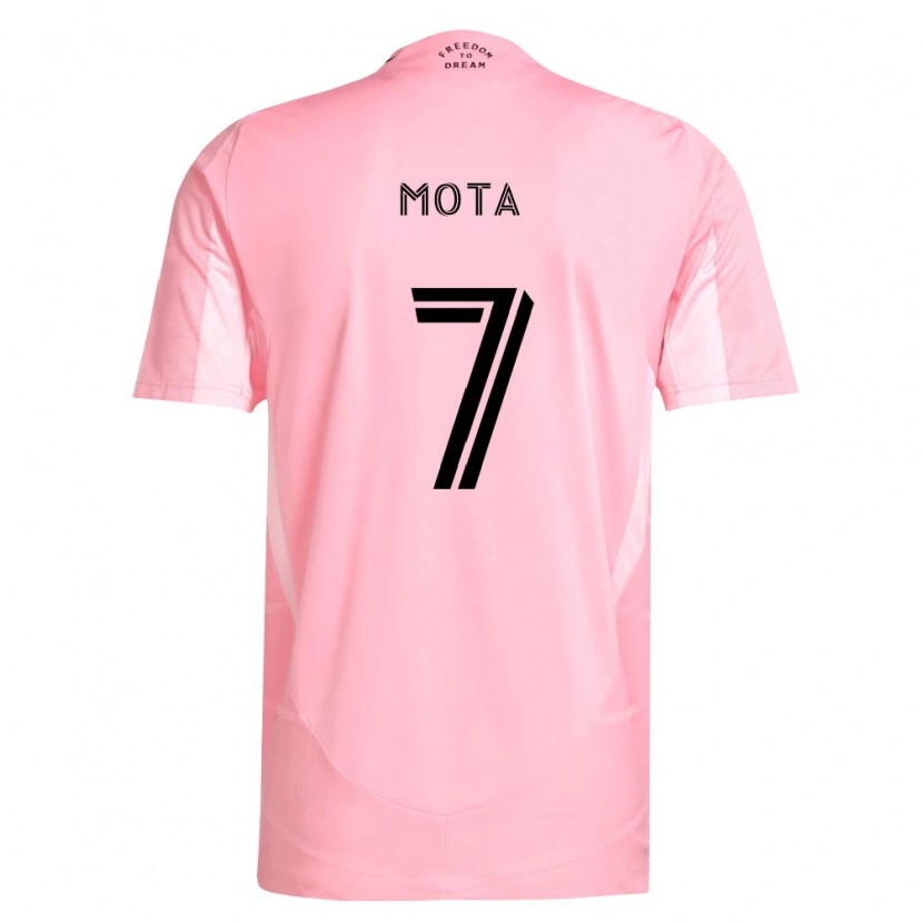 Danxen Kinder Jean Mota #7 Pink Schwarz Heimtrikot Trikot 2026/27 T-Shirt Schweiz