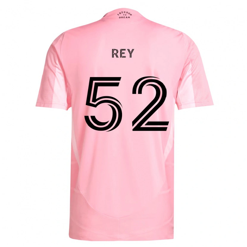 Danxen Kinder Diego Rey #52 Pink Schwarz Heimtrikot Trikot 2026/27 T-Shirt Schweiz