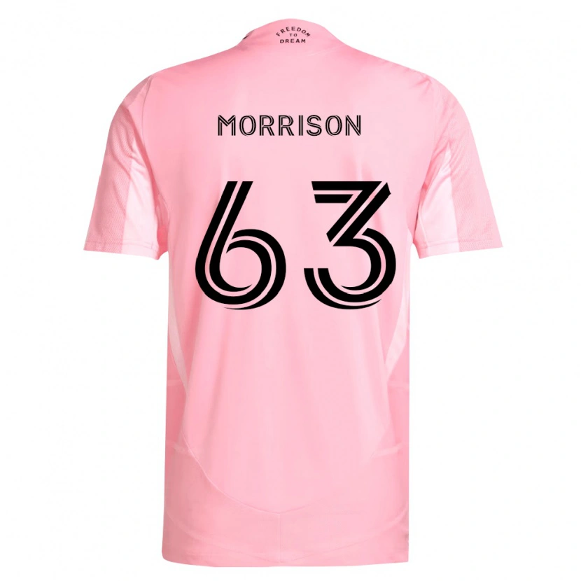 Danxen Kinder Sloan Morrison #63 Pink Schwarz Heimtrikot Trikot 2026/27 T-Shirt Schweiz