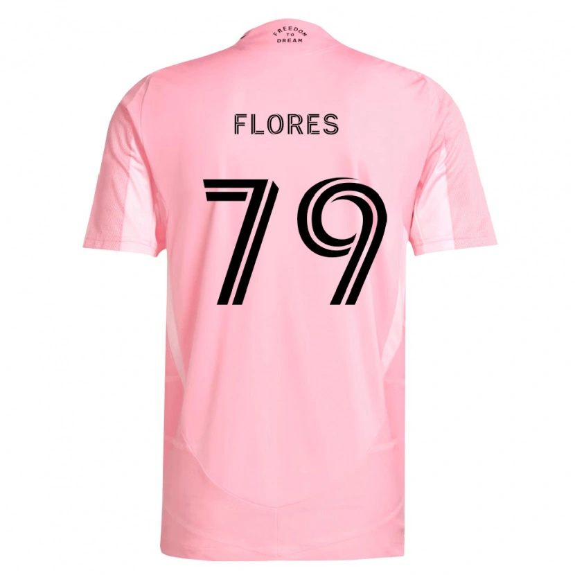 Danxen Kinder Alejandro Flores #79 Pink Schwarz Heimtrikot Trikot 2026/27 T-Shirt Schweiz