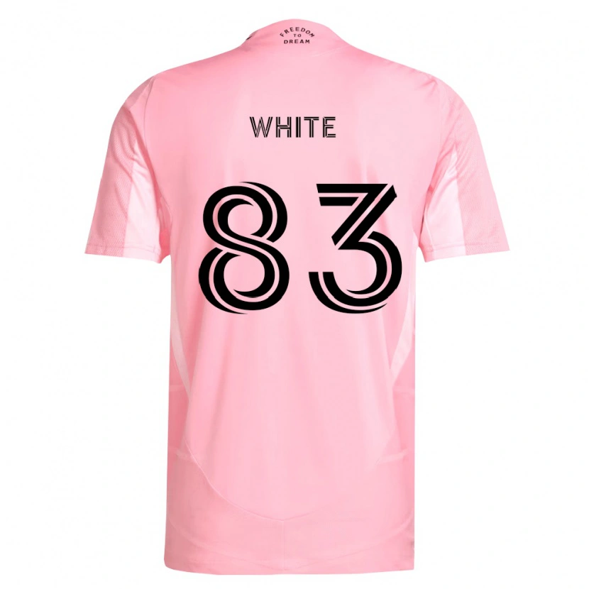 Danxen Kinder Rondell White #83 Pink Schwarz Heimtrikot Trikot 2026/27 T-Shirt Schweiz