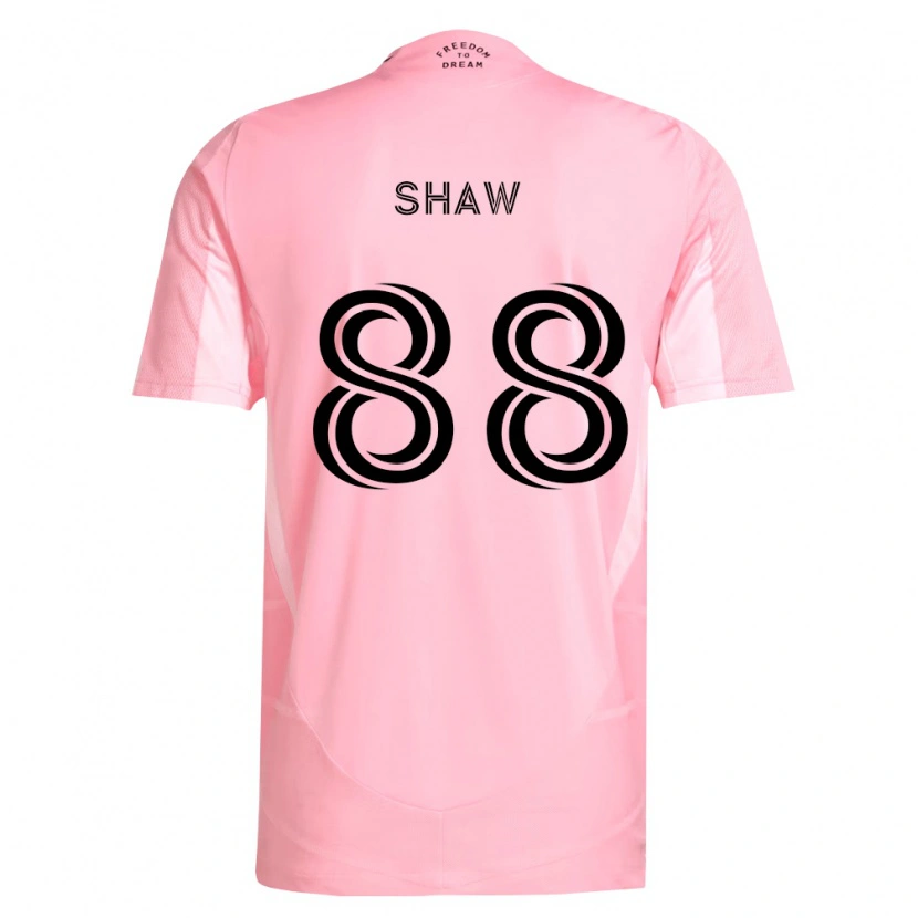 Danxen Kinder Alexander Shaw #88 Pink Schwarz Heimtrikot Trikot 2026/27 T-Shirt Schweiz