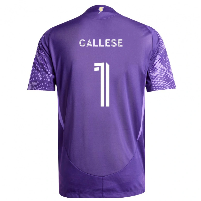 Danxen Kinder Pedro Gallese #1 Violett Weiß Heimtrikot Trikot 2026/27 T-Shirt Schweiz