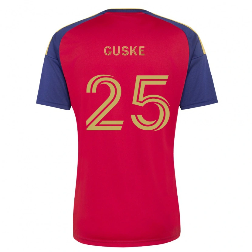 Danxen Kinder Colin Guske #25 Königsblau Braun Rot Heimtrikot Trikot 2026/27 T-Shirt Schweiz