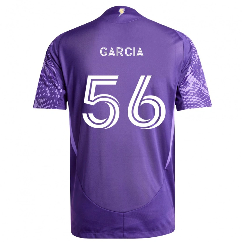 Danxen Kinder Jakob Garcia #56 Violett Weiß Heimtrikot Trikot 2026/27 T-Shirt Schweiz