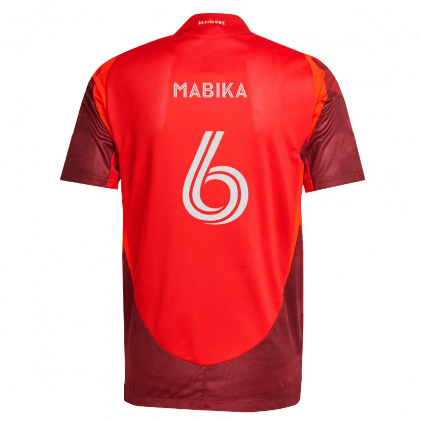 Danxen Kinder Aimé Mabika #6 Burgund Rot Heimtrikot Trikot 2026/27 T-Shirt Schweiz