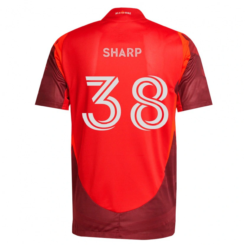 Danxen Kinder Charlie Sharp #38 Burgund Rot Heimtrikot Trikot 2026/27 T-Shirt Schweiz