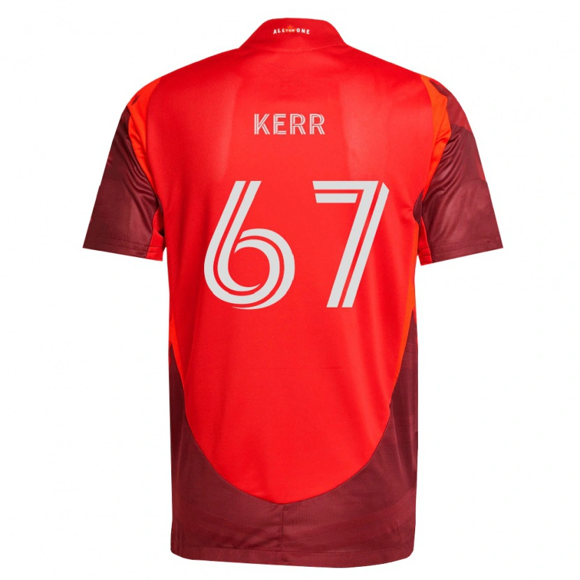 Danxen Kinder Kervon Kerr #67 Burgund Rot Heimtrikot Trikot 2026/27 T-Shirt Schweiz