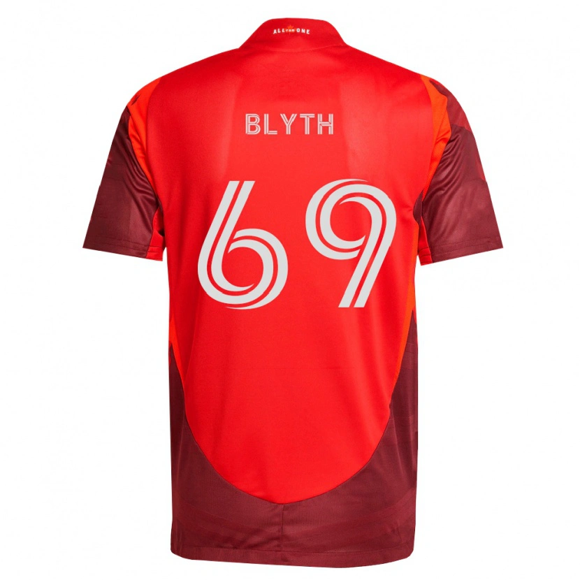 Danxen Kinder Tristan Blyth #69 Burgund Rot Heimtrikot Trikot 2026/27 T-Shirt Schweiz