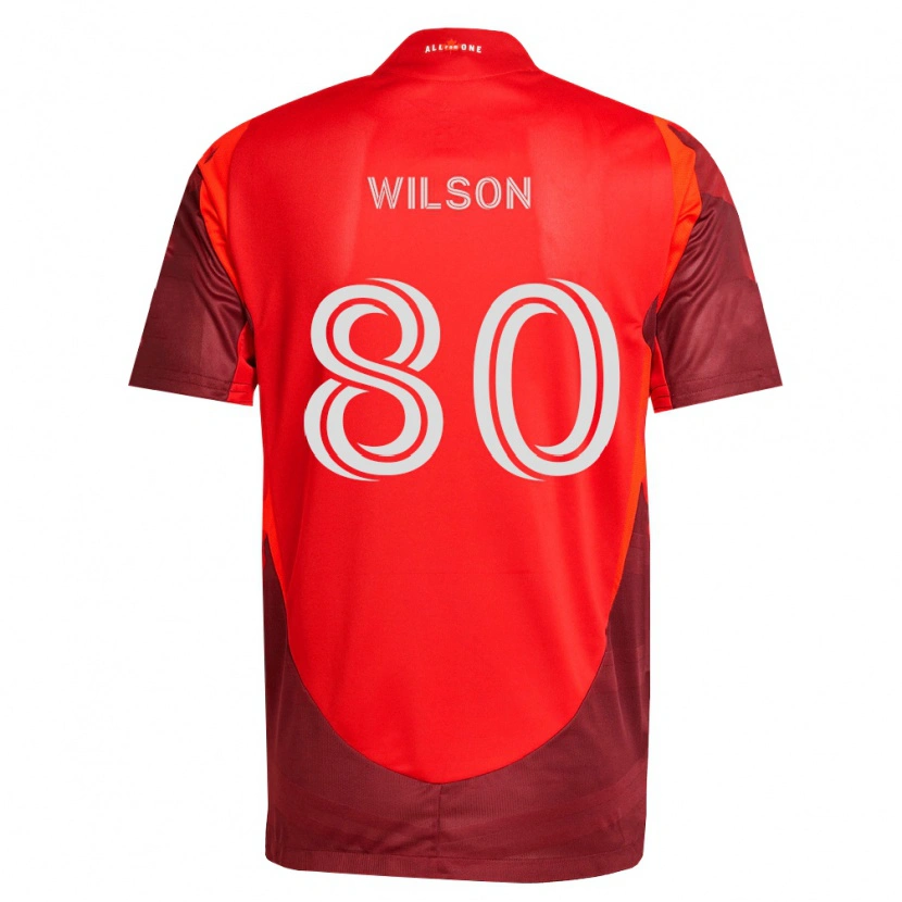 Danxen Kinder Shafique Wilson #80 Burgund Rot Heimtrikot Trikot 2026/27 T-Shirt Schweiz