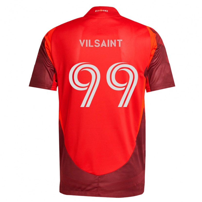 Danxen Kinder Jules-Anthony Vilsaint #99 Burgund Rot Heimtrikot Trikot 2026/27 T-Shirt Schweiz