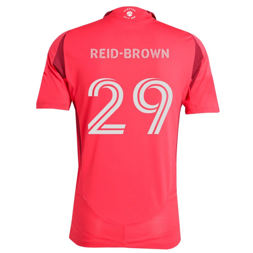 Danxen Kinder Tahir Reid-Brown #29 Magenta Weiß Heimtrikot Trikot 2026/27 T-Shirt Schweiz