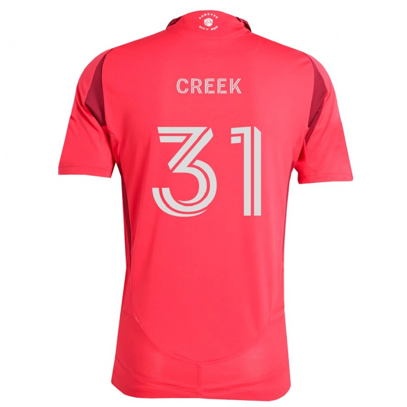Danxen Kinder Michael Creek #31 Magenta Weiß Heimtrikot Trikot 2026/27 T-Shirt Schweiz