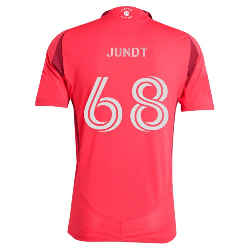 Danxen Kinder Alexander Jundt #68 Magenta Weiß Heimtrikot Trikot 2026/27 T-Shirt Schweiz
