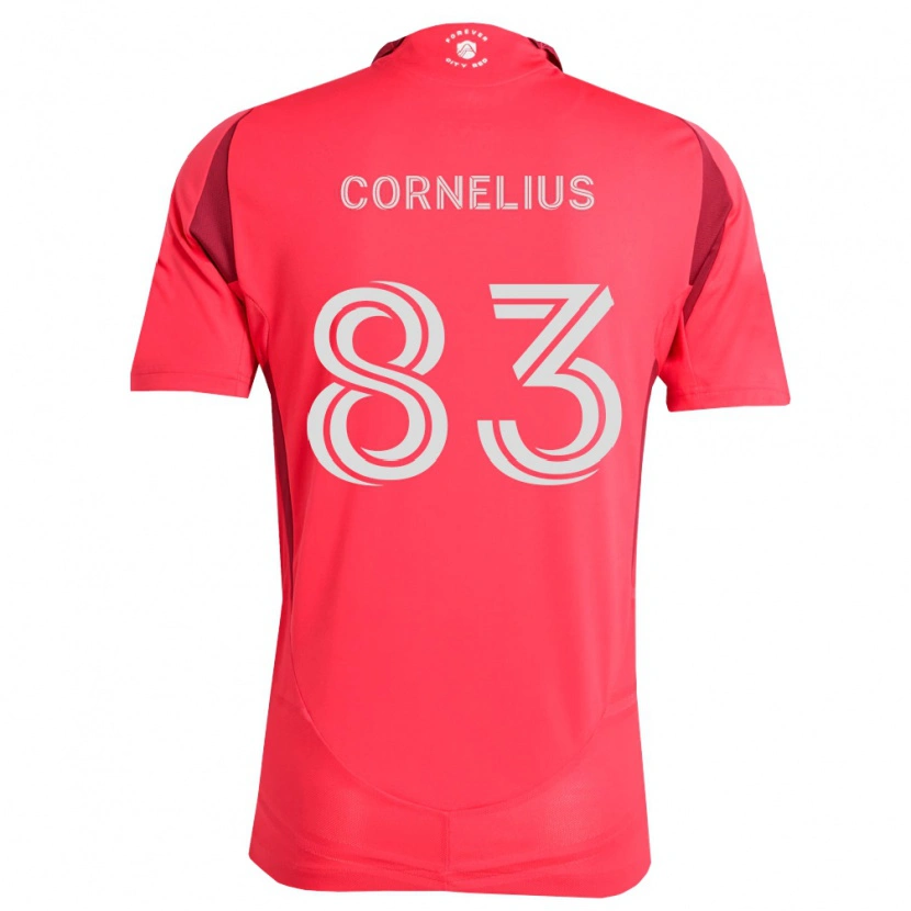 Danxen Kinder Lorenzo Cornelius #83 Magenta Weiß Heimtrikot Trikot 2026/27 T-Shirt Schweiz