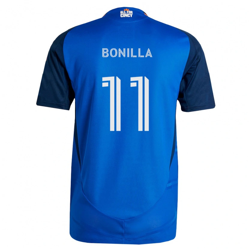 Danxen Kinder Jarell Bonilla #11 Königsblau Orange Heimtrikot Trikot 2026/27 T-Shirt Schweiz