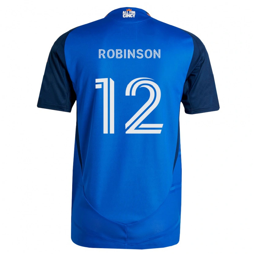 Danxen Kinder Miles Robinson #12 Königsblau Orange Heimtrikot Trikot 2026/27 T-Shirt Schweiz
