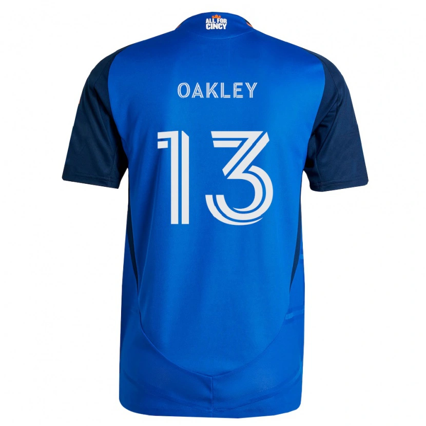 Danxen Kinder Ethan Oakley #13 Königsblau Orange Heimtrikot Trikot 2026/27 T-Shirt Schweiz