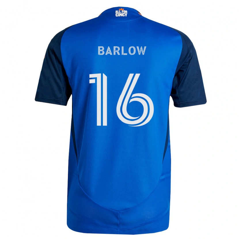 Danxen Kinder Tom Barlow #16 Königsblau Orange Heimtrikot Trikot 2026/27 T-Shirt Schweiz