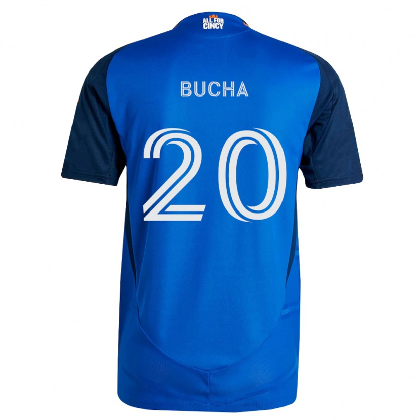 Danxen Kinder Pavel Bucha #20 Königsblau Orange Heimtrikot Trikot 2026/27 T-Shirt Schweiz