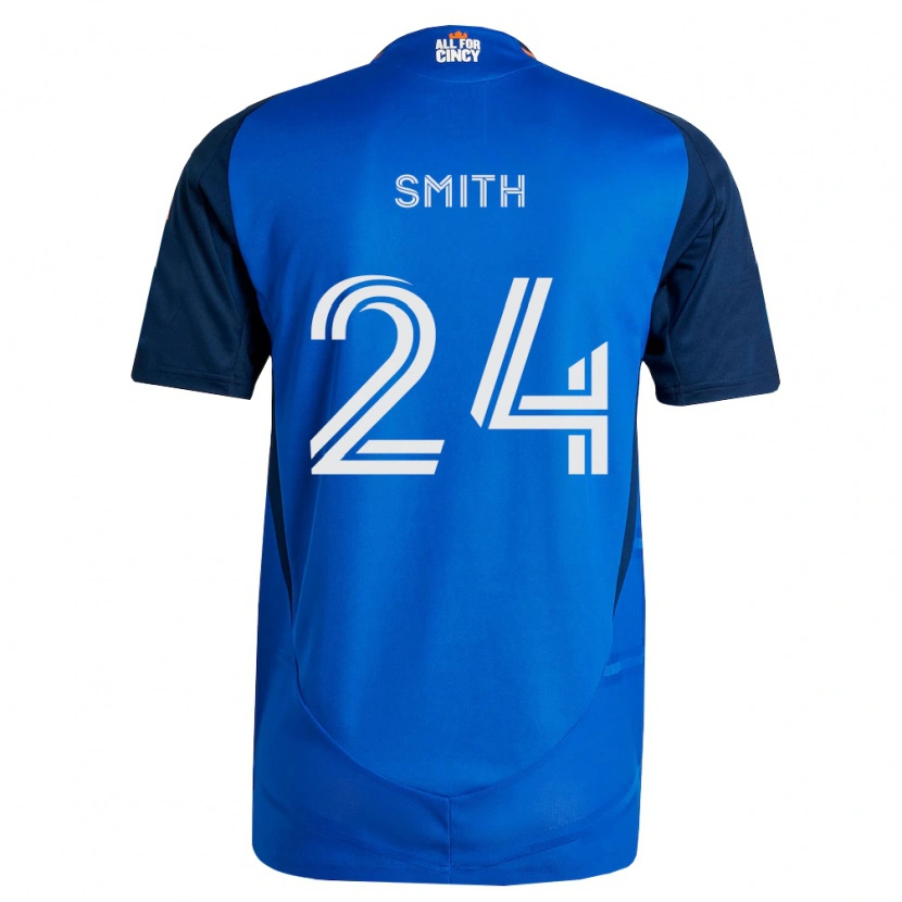 Danxen Kinder Kyle Smith #24 Königsblau Orange Heimtrikot Trikot 2026/27 T-Shirt Schweiz