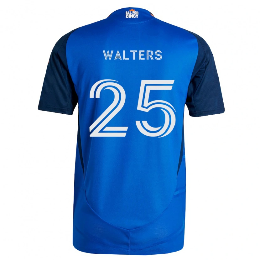 Danxen Kinder Paul Walters #25 Königsblau Orange Heimtrikot Trikot 2026/27 T-Shirt Schweiz